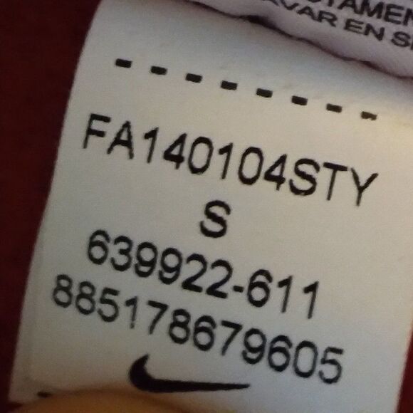 Vintage Nike Small Swoosh Zipper Hoodie Sweatshirt - Picture 9 of 9